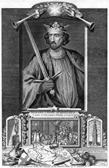 Images Dated 20th January 2007: Edward I of England, (18th century). Artist: George Vertue