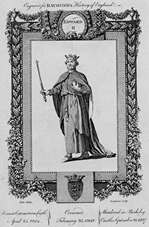 J Cooke Prints: Edward II, c1787