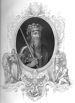 David Hume Prints: Edward III, 1859. Artist: George Vertue