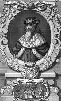 Images Dated 20th February 2007: Edward III, King of England. Artist: R Sheppard