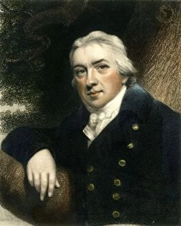 Doctor Collection: Edward Jenner, late 18th-early 19th century, (c1833). Creator: Edward Scriven