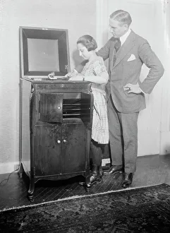 Phonograph Prints: Edward Johnson, between c1915 and c1920. Creator: Bain News Service