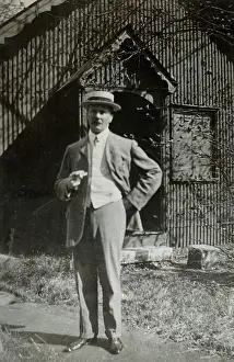Straw Boater Prints: Edward Knight. Creator: Unknown