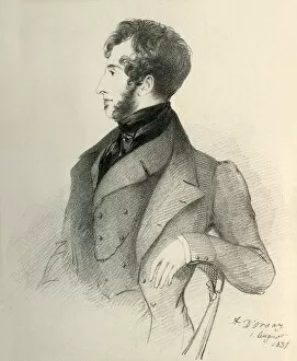Edward Bulwer Lytton Gallery: Edward Lytton Bulwer, 1837. Creator: Richard James Lane