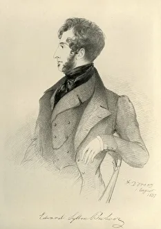 Edward Lytton Bulwer, 1837. Creator: Richard James Lane