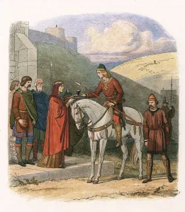 Edward The Martyr Gallery: Edward the Martyr, 10th century English king, c1860