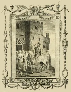 Alexander Hogg Prints: Edward the Martyr stabbed by order of his Step Mother