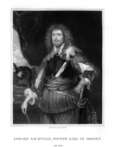 Edward Sackville, 4th Earl of Dorset, English soldier and statesman, (1829). Artist: H Robinson