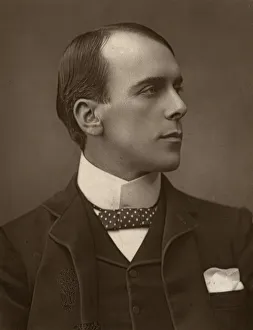 Willard Prints: Edward Smith Willard, British actor, 1888. Artist: Ernest Barraud
