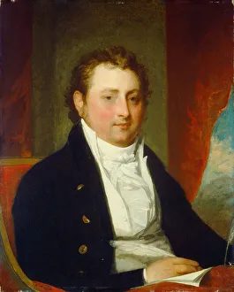 Clerk Gallery: Edward Stow, c. 1803. Creator: Gilbert Stuart
