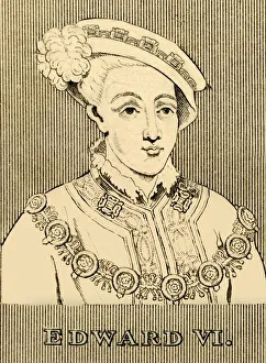 Chain Of Office Gallery: Edward VI, (1537-1553), 1830. Creator: Unknown