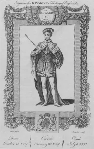 George Frederick Raymond Prints: Edward VI, c1787