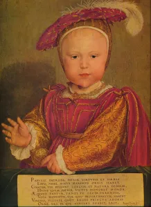 Edward VI as Prince of Wales, c1538. Artist: Hans Holbein the Younger