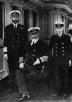 Edward VII, George V and the Prince of Wales, 1935