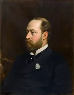 Edward VII, King of the United Kingdom (1841-1910). Artist: Gordigiani, Michele (1835-1909)