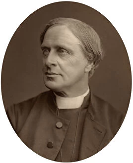 Edward White Benson, Lord Bishop of Truro, 1880.Artist: Lock & Whitfield