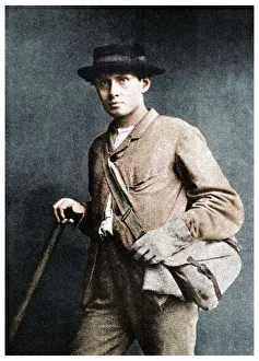Mountaineer Gallery: Edward Whymper, British mountaineer, 1865 (1956)