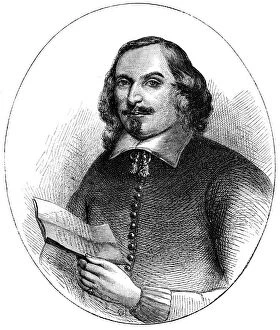 Protestantism Gallery: Edward Winslow, English Puritan American colonist, 17th century (c1880)