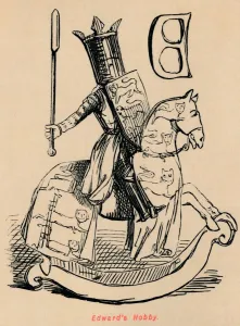 Rocking Horse Prints: Edwards Hobby, c1860, (c1860). Artist: John Leech