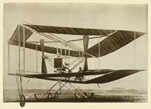 Airman Collection: The Edwards Rhomboidal biplane, c1911, (1935). Creator: Unknown