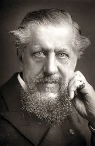 Edwin Arnold (1832-1904), British orientalist, poet and journalist, c1890