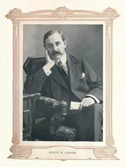 Edwin Gallery: Edwin H. Lemare, 1895. Creator: Unknown