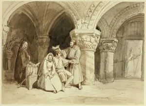 Clarkson Frederick Stanfield Prints: Edwy and Elgiva, n.d. Creator: Clarkson Stanfield