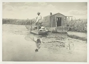 An Eel-Catchers Home, 1886. Creator: Peter Henry Emerson