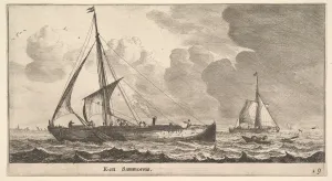 Nooms Prints: Een Samoureus, 17th century. Creator: Reinier Zeeman