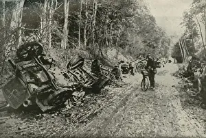Stanley Macbean Collection: The Effect of British Shell Fire, (1919). Creator: Unknown