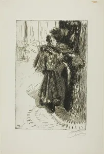 Effet de Nuit III, 1897. Creator: Anders Leonard Zorn