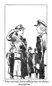 You cannot have efficiency without discipline., 1940 You cannot have efficiency without discipline., 1940