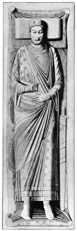 Henry Ii Curtmantle Prints: Effigy of King Henry II, 12th century, (1910)
