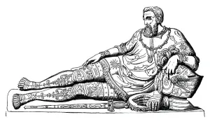Cousin Prints: Effigy of Philippe de Chabot, Admiral of France, c1570, (1870)