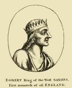 Egbert King of the West Saxons, First monarch of all England, 18th century. Creator: Unknown