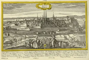 Wernher Prints: Eger, c1740. Creator: A GlaBer