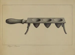Filippo Porreca Prints: Egg Roaster, c. 1937. Creator: Filippo Porreca