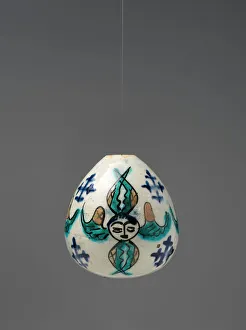 Armenian Gallery: Egg-Shaped Ornament, Armenian, mid-18th century. Creator: Unknown