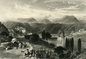 Birket Foster Gallery: Eglisau, c1872. Creator: Samuel Bradshaw