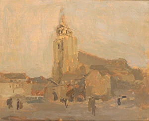 Bell Tower Gallery: Eglise Saint Merry, n.d. Creator: Frank Edwin Scott