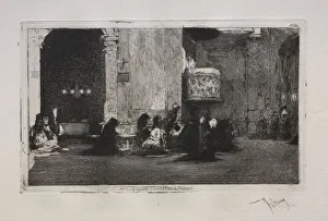 Eglise St. Joseph a Madrid. Creator: Mariano Fortuny y Carbo (Spanish, 1838-1874)