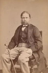 John And Charles Prints: Egron Sellif Lundgren, 1860s. Creator: John & Charles Watkins