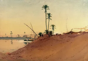 Sand Dune Prints: Egypt: banks of the Nile, 1900-1930. Creator: Augustus Osborne Lamplough