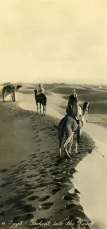 Egypt - Lookout into the Desert, c1918-c1939. Creator: Unknown