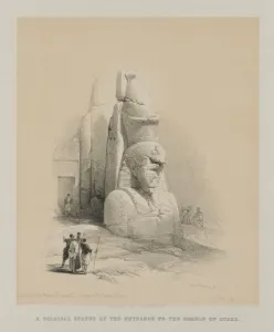 Egypt and Nubia, Volume I: One of Two Colossal Statues of Rameses II... 1847. Creator