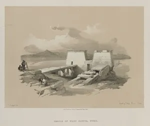 1806 1885 Prints: Egypt and Nubia, Volume I: Temple of Wady Saboua