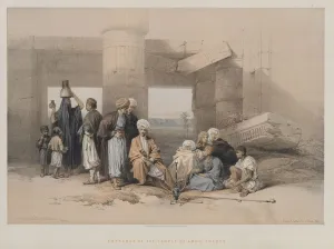 20 Threadneedle Street Gallery: Egypt and Nubia, Volume II: Entrance of the Temple of Amun, Thebes, 1847. Creator