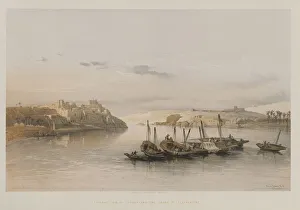 1806 1885 Prints: Egypt and Nubia, Volume II: General View of Esouan and the Island of Elephantine, 1848