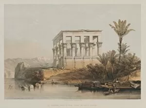 20 Threadneedle Street Gallery: Egypt and Nubia, Volume II: The Hypaethral Temple at Philae, called the Bed of Pharaoh, 1848