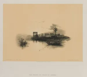 Egypt and Nubia, Volume II: Island of Philae, on the Nile, Nubia, 1847. Creator: Louis Haghe